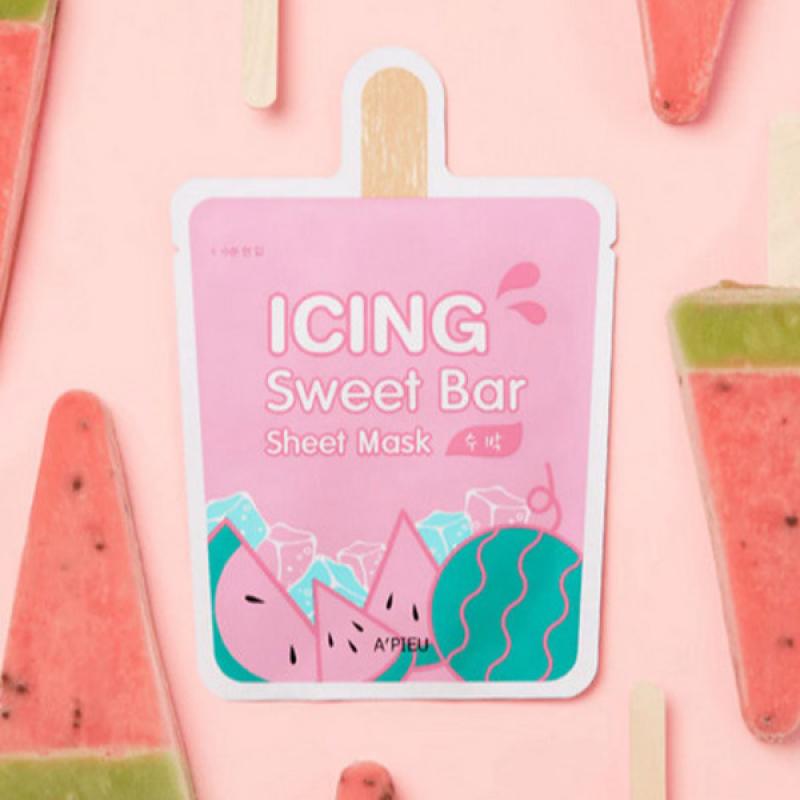 A'PIEU Textilná maska na tvár Icing Sweet Bar Sheet Mask Watermelon