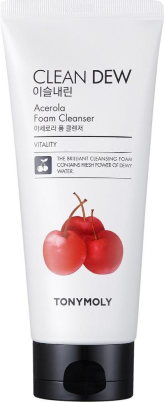 TONY MOLY Krémová čistiaca pena Clean Dew Acerola Foam Cleanser, 180 ml