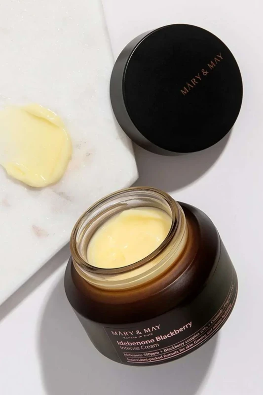 MARY&MAY Idebenone + Blackberry Complex Intensive Cream 70g 4