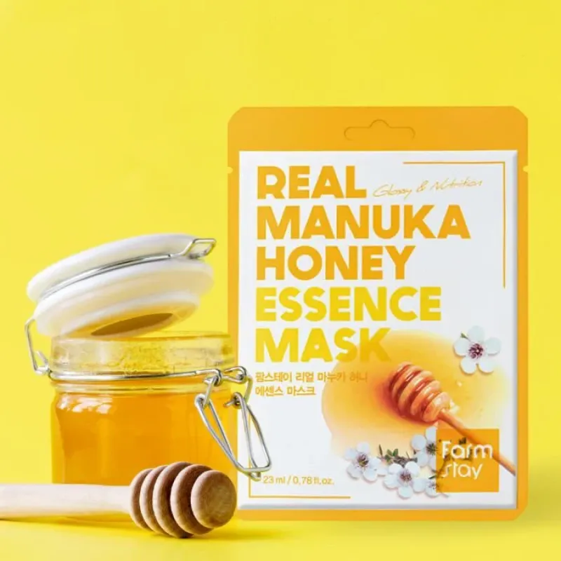 FARMSTAY REAL MANUKA HONEY Essence Mask, 23 ml