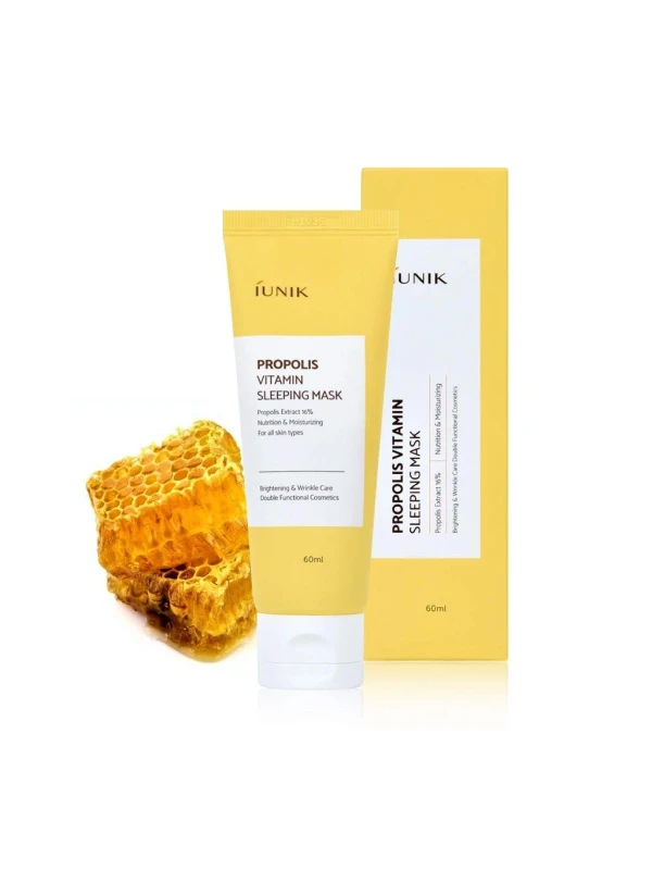 iUNIK Propolis Vitamin Sleeping Mask 4