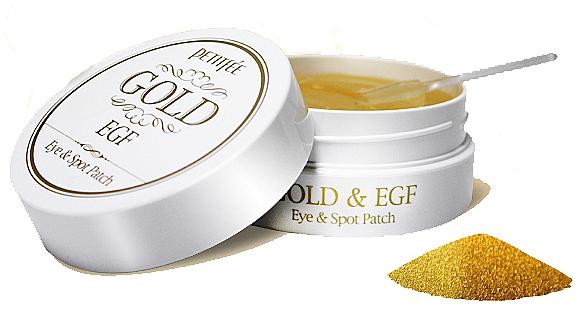 Petitfee Gold EGF Eye & Spot Patch - hydrogel patches 60 ks