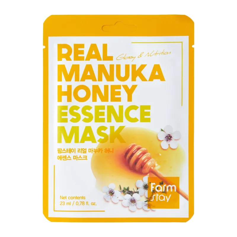 FARMSTAY REAL MANUKA HONEY Essence Mask, 23 ml