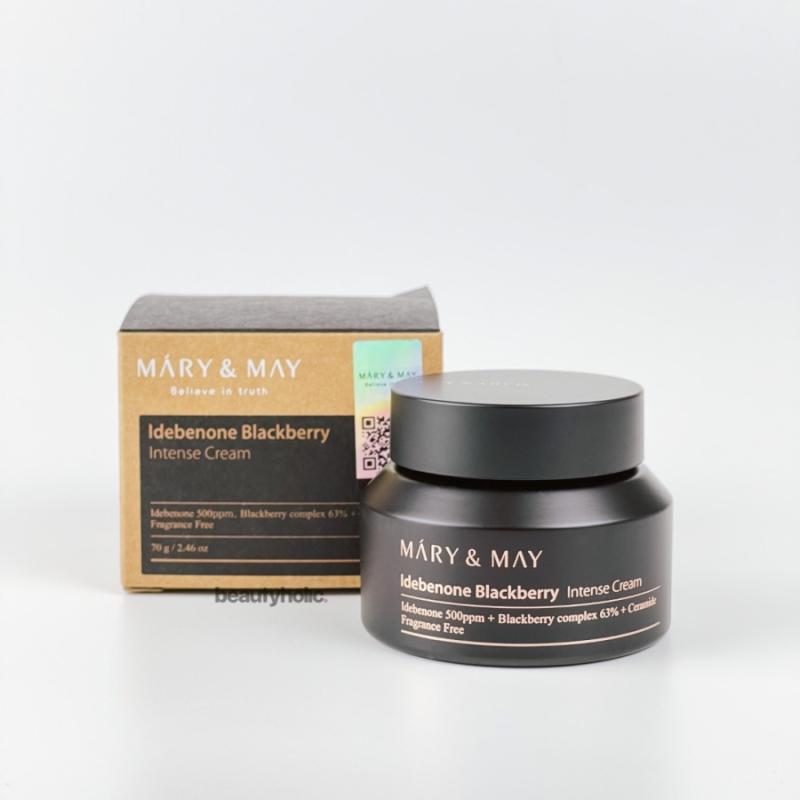 MARY&MAY Idebenone + Blackberry Complex Intensive Cream 70g