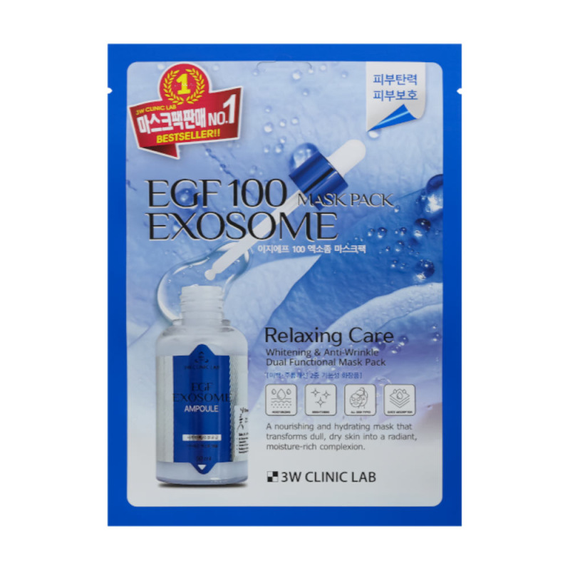 3W CLINIC LAB EGF 100 Exosome Mask