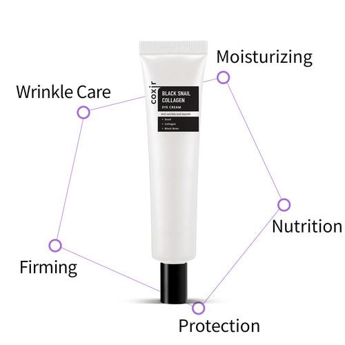 COXIR Anti-aging krém pre pokožku okolo očí Black Snail Collagen Eye Cream