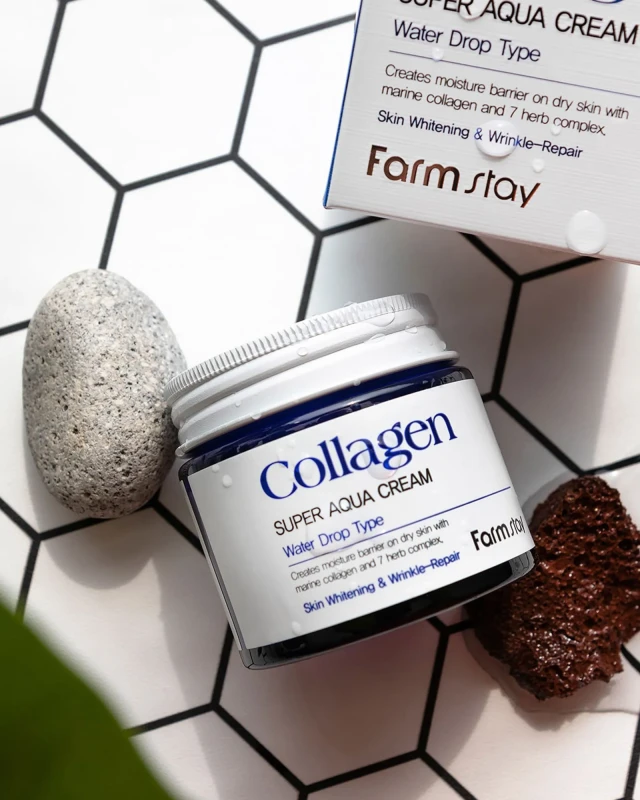 FARMSTAY COLLAGEN SUPER Aqua CREAM, 80 ml 2