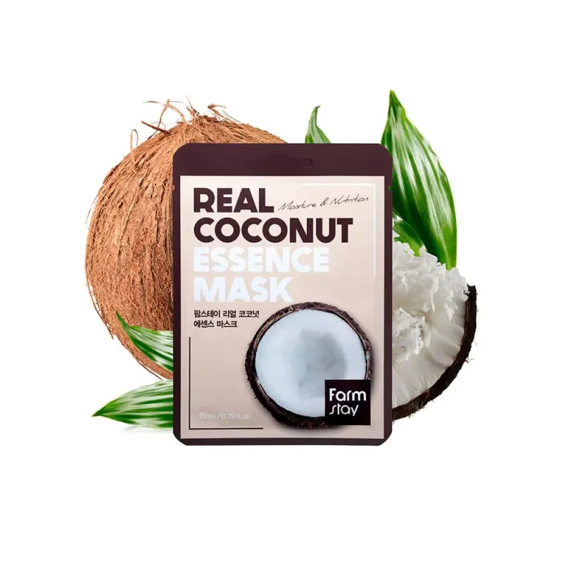 FARMSTAY REAL COCONUT Essence Mask, 23 ml