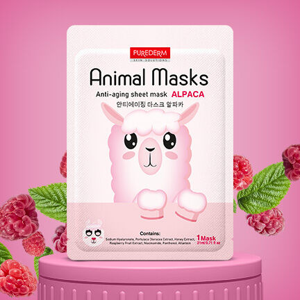 PUREDERM Animal Mask ALPACA, 21 ml 1