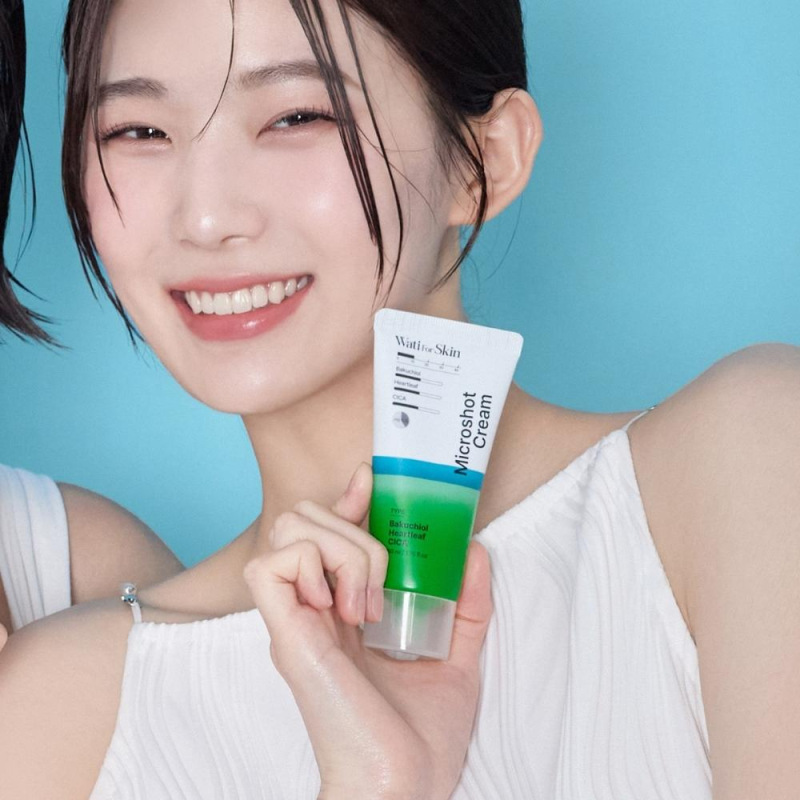 WATI FOR SKIN Bakuchiol Heartleaf CICA Microshot Cream, 50 ml