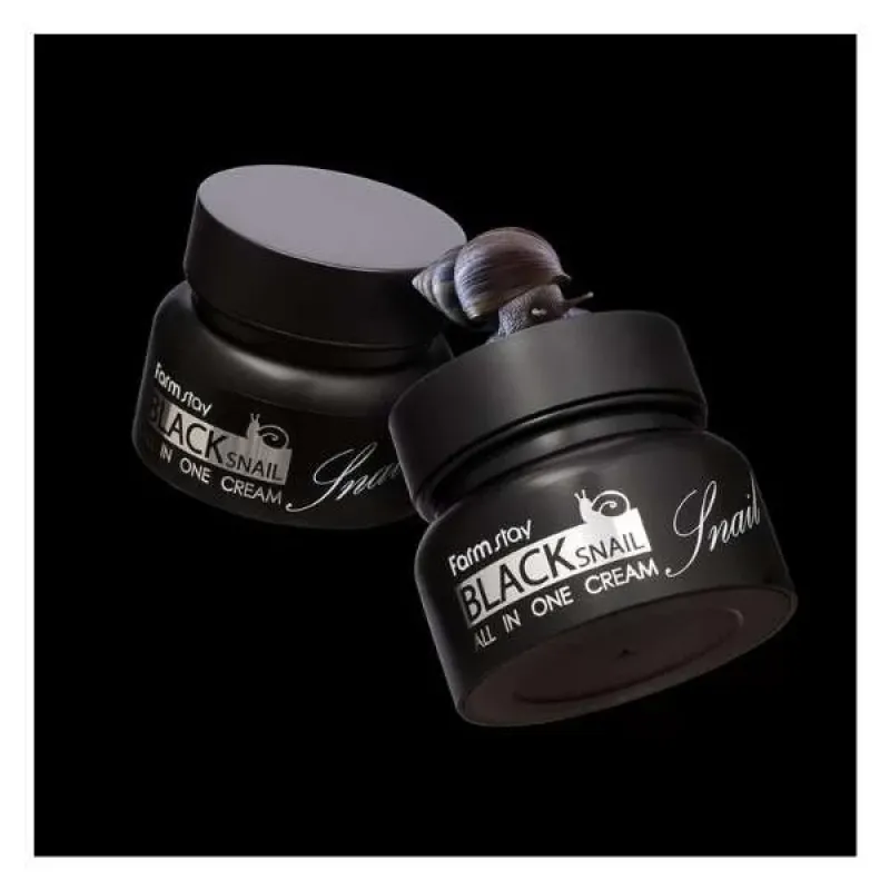 FARMSTAY Pleťový krém Black Snail All-In-One Cream, 100 ml