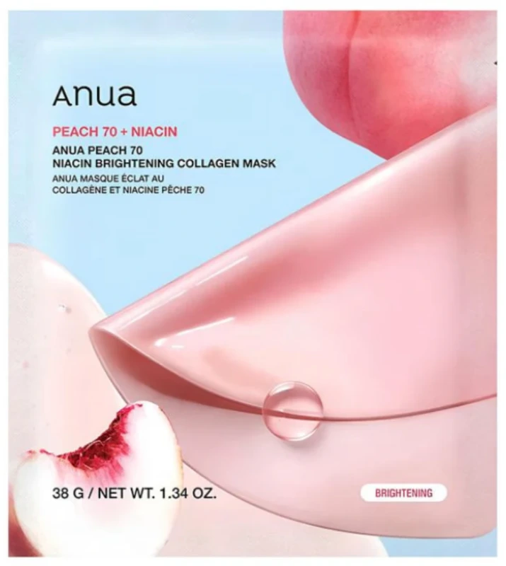 ANUA Peach 70 Niacin Brightening Collagen Mask