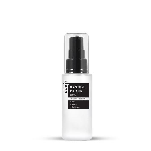 COXIR Sérum proti starnutiu so slimačím mucínom a kolagénom Black Snail Collagen Serum