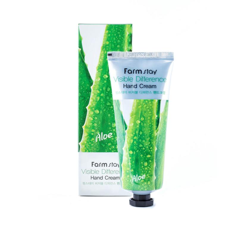 FARMSTAY VISIBLE DIFFERENCE Hand Cream ALOE