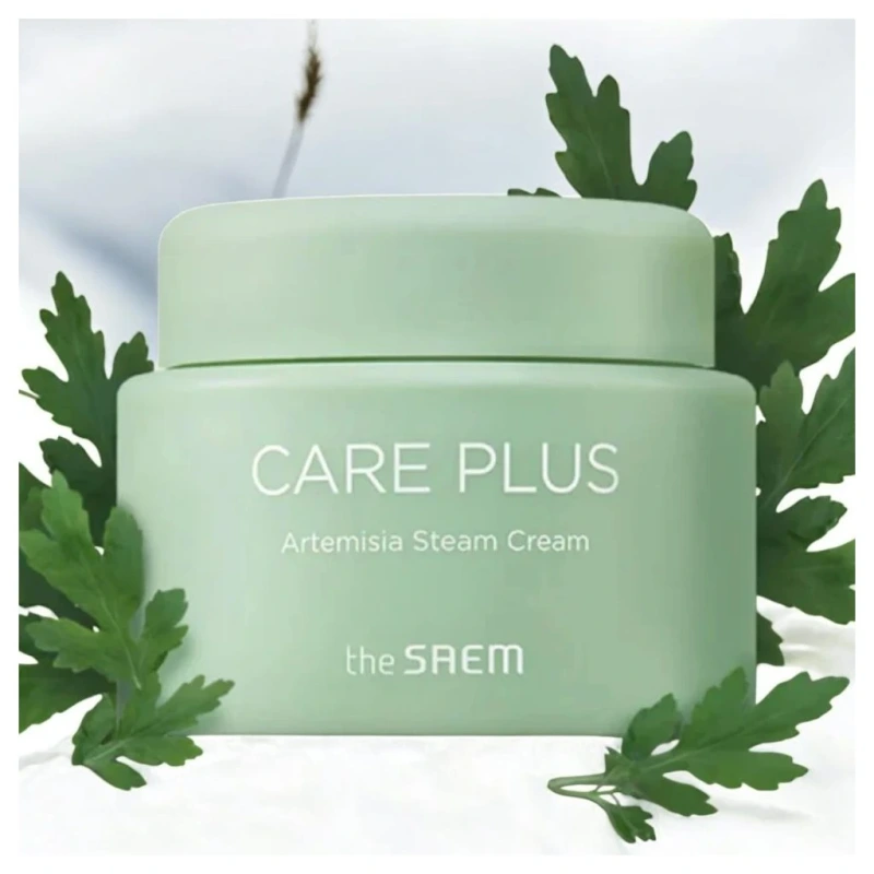 THE SAEM Care Plus Artemisia Steam Cream 3