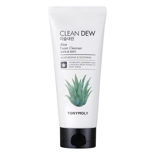 TONY MOLY Krémová čistiaca pena Clean Dew Aloe Foam Cleanser, 180 ml