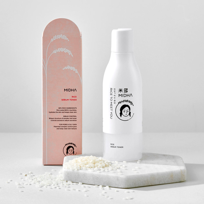 MIDHA Rice Sebum Toner, 200 ml 1