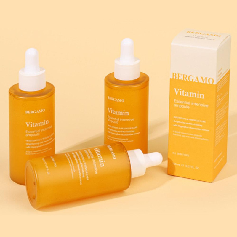 BERGAMO VITAMIN ESSENTIAL Intensive Ampoule, 150 ml 3
