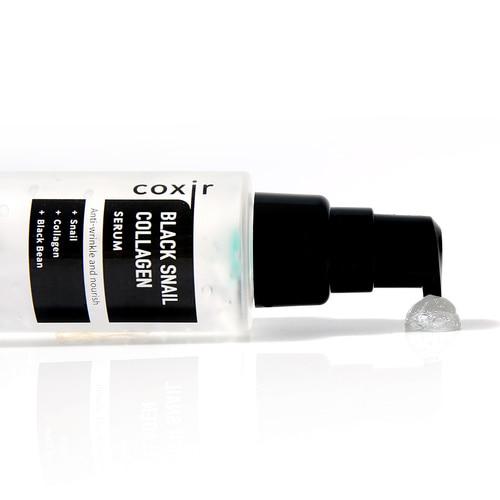 COXIR Sérum proti starnutiu so slimačím mucínom a kolagénom Black Snail Collagen Serum