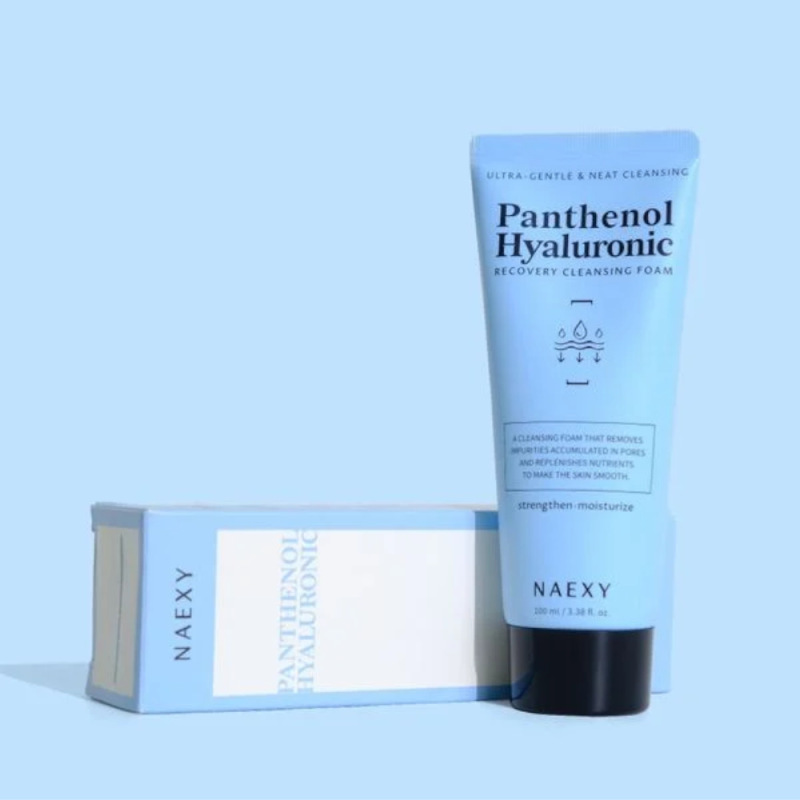 NAEXY Panthenol Hyaluronic Recovery Cleansing Foam, 100 ml 1