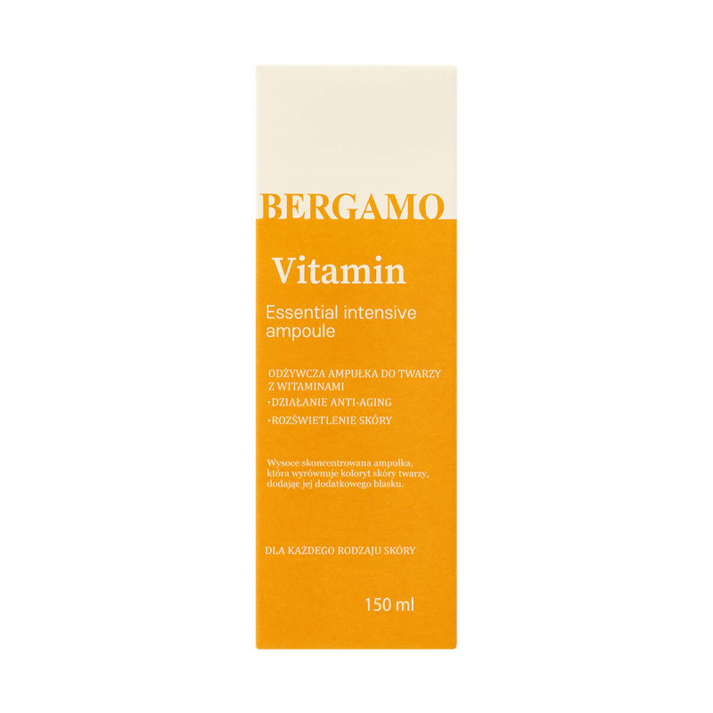 BERGAMO VITAMIN ESSENTIAL Intensive Ampoule, 150 ml 4