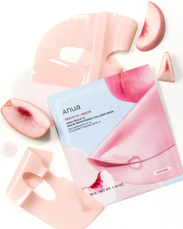 ANUA Peach 70 Niacin Brightening Collagen Mask 2