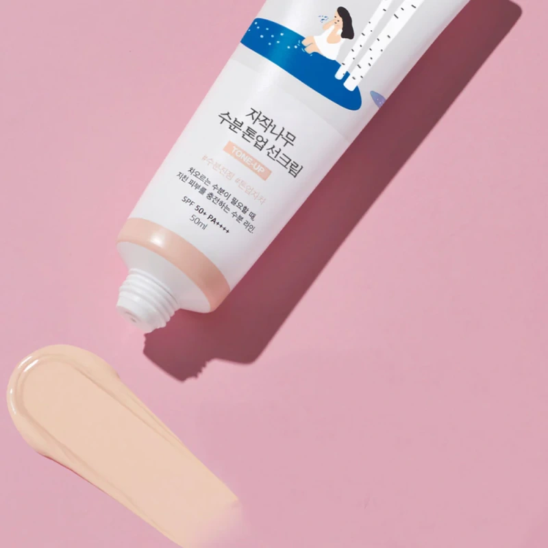 Round Lab Birch Moisture Tone-Up Sunscreen SPF 50+ PA++++ 50ml 2