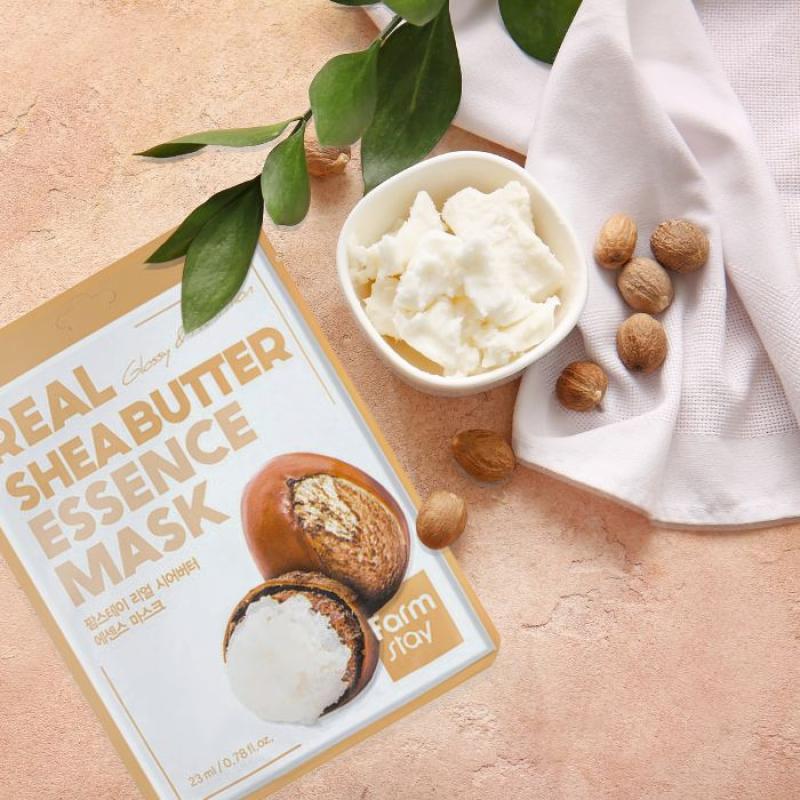 FARMSTAY Real Shea Butter Essence Mask