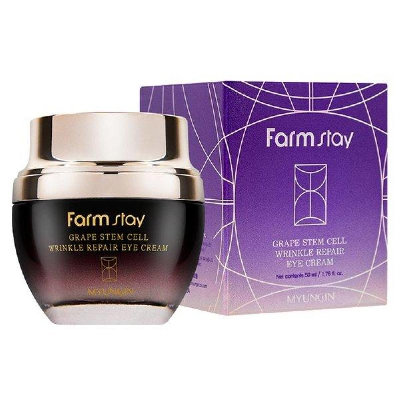 FARMSTAY Grape Stem Cell Wrinkle Repair Eye Cream, 50 ml