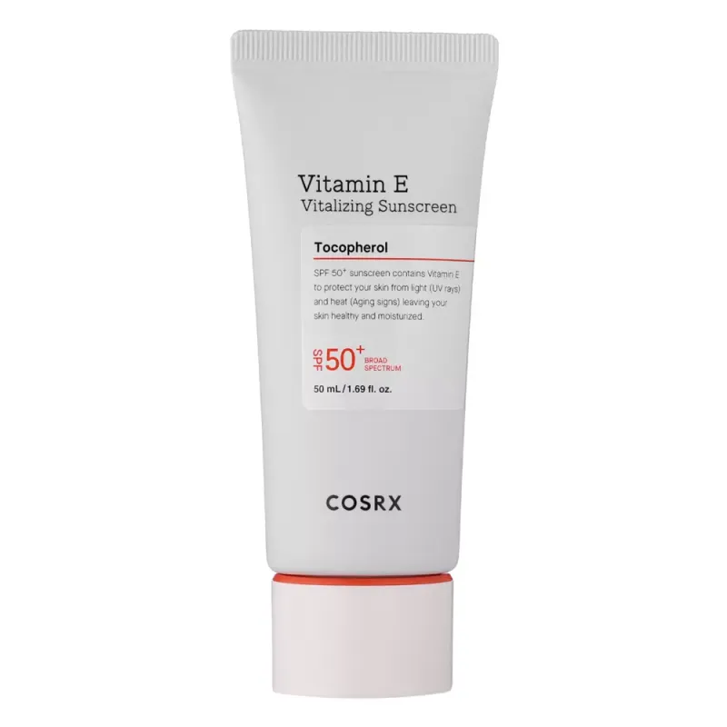 COSRX Ochranný pleťový krém Vitamin E Vitalizing Sunscreen - SPF 50+