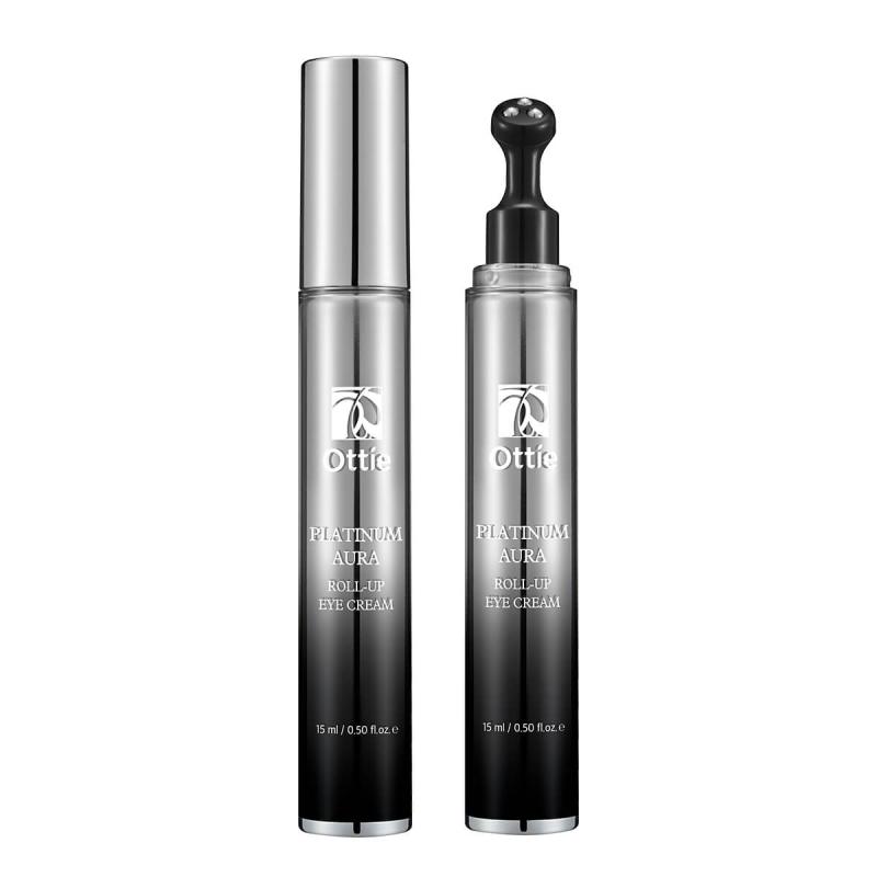 OTTIE Platinum Aura Roll-Up Eye Cream, 15 ml