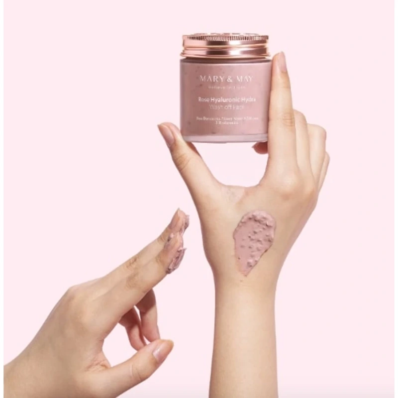 Mary&May Rose Hyaluronic Hydra Wash off Pack 125g ⏳ 2