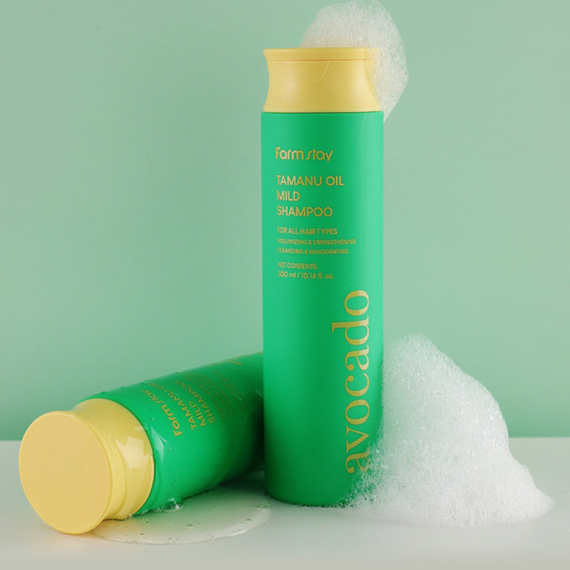 FARMSTAY TAMANU OIL MILD Shampoo AVOCADO