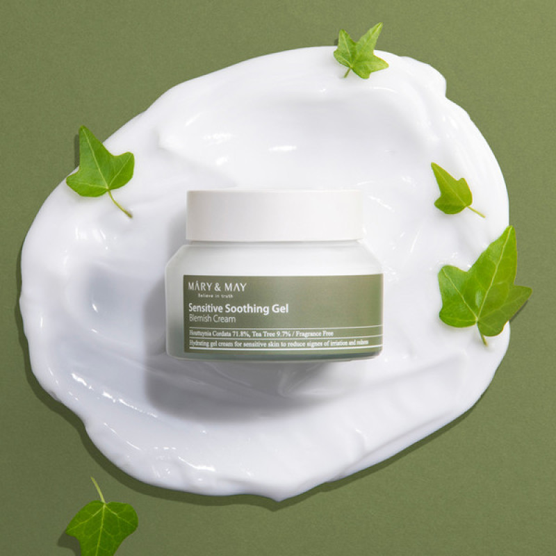 Mary&May Sensitive Soothing Gel Blemish Cream, 70g 1