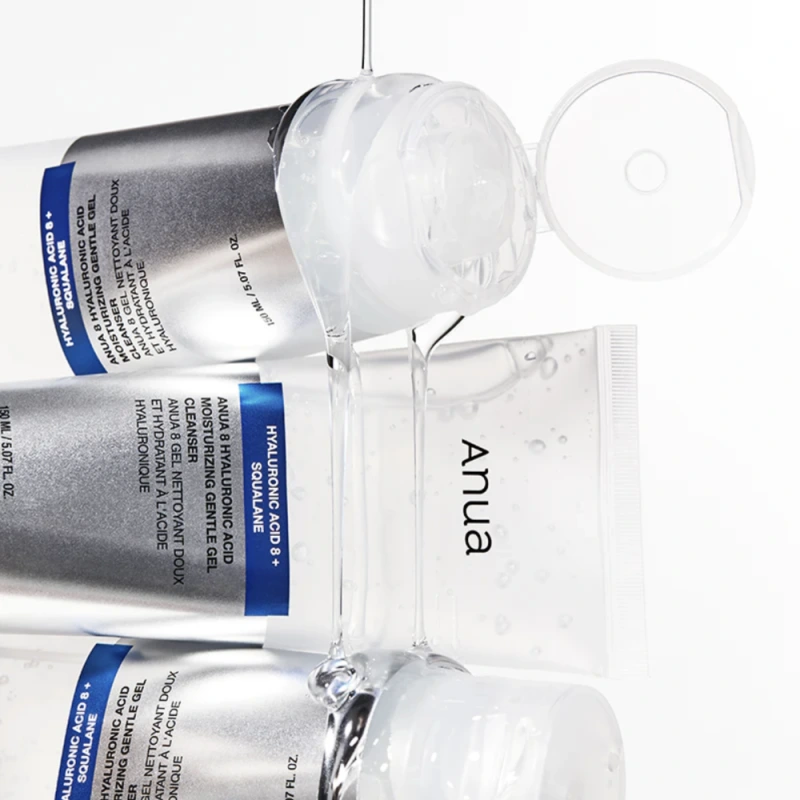 ANUA 8 Hyaluronic Acid Moisturizing Gentle Gel Cleanser 150 ml 3