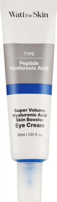 WATI FOR SKIN Super Volume Hyaluronic Acid Skin Booster Eye Cream, 30ml 5