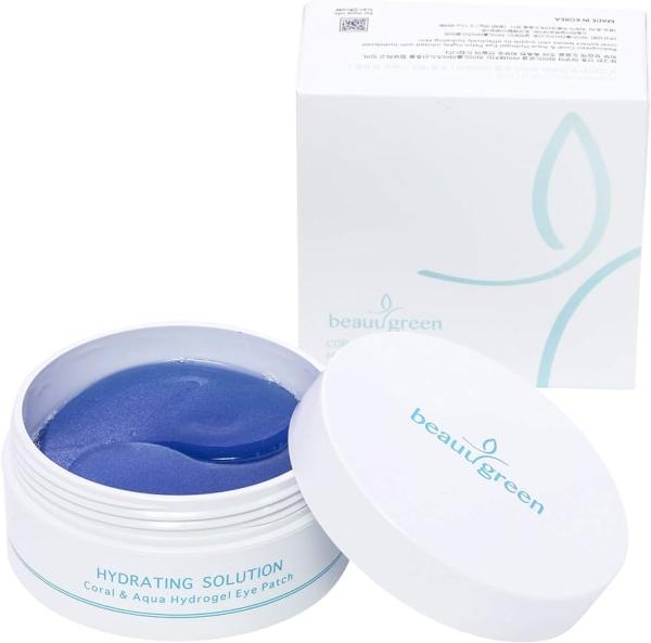 BEAUUGREEN Hydrogélové náplasti pod oči Coral & Aqua Hydrogel Eye Patch