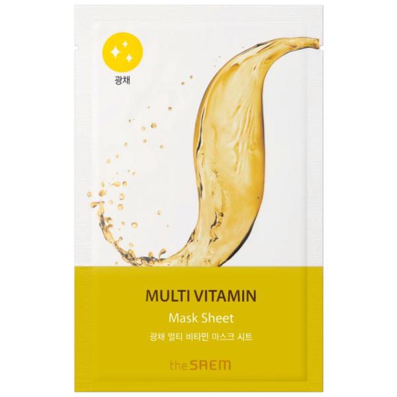 THE SAEM BIO SOLUTION Radiance Multi Vitamin Mask Sheet