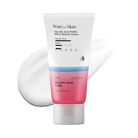 WATI FOR SKIN Glycolic Acid PDRN Microshot Cream – krém s kys. glykolovou a PDRN, 50ml 1