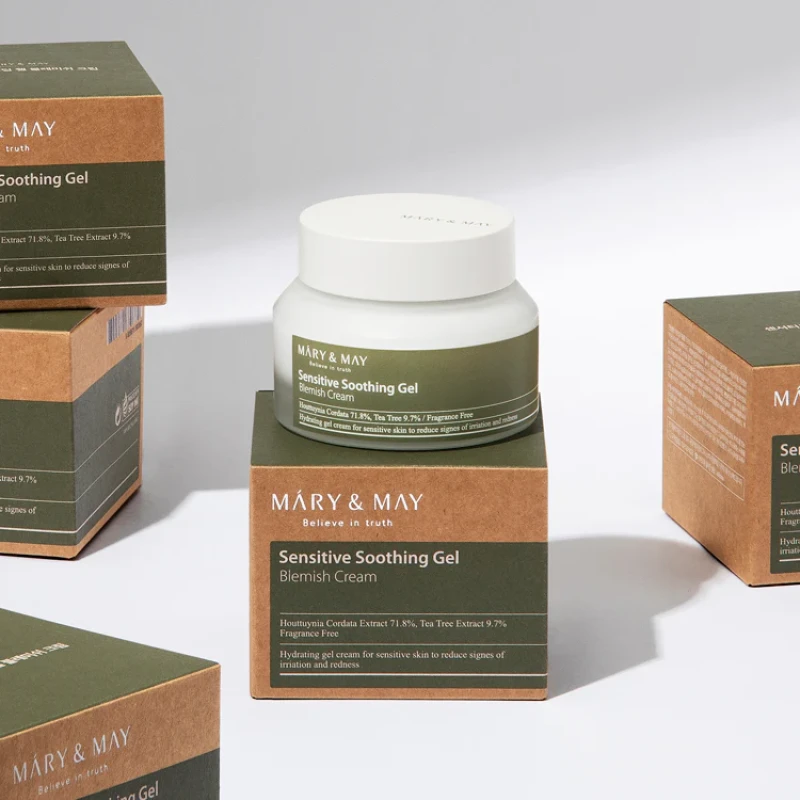 Mary&May Sensitive Soothing Gel Blemish Cream, 70g 5