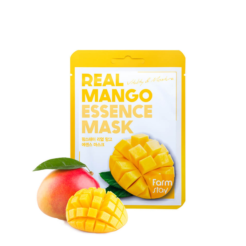 FARMSTAY REAL MANGO Essence Mask, 23 ml