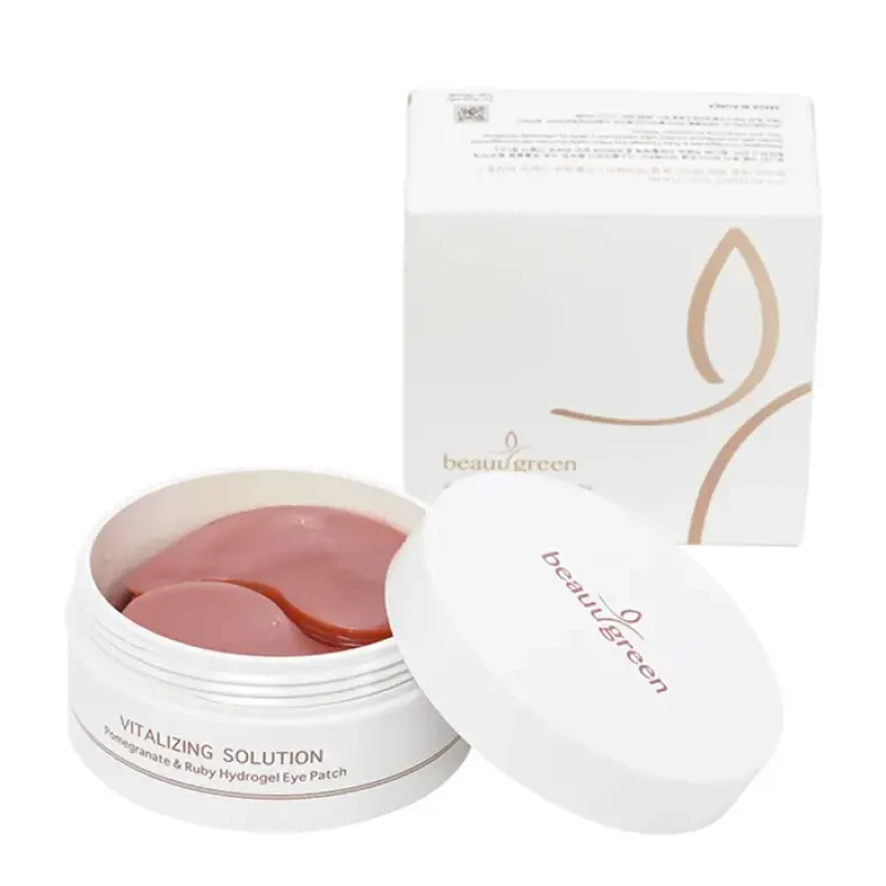 BEAUUGREEN Pomegranate & Ruby Hydrogel Eye Patch, 60 ks