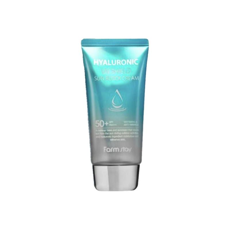 FARMSTAY Hyaluronic Uv Shield Sun Block Cream SPF50+, 70 g