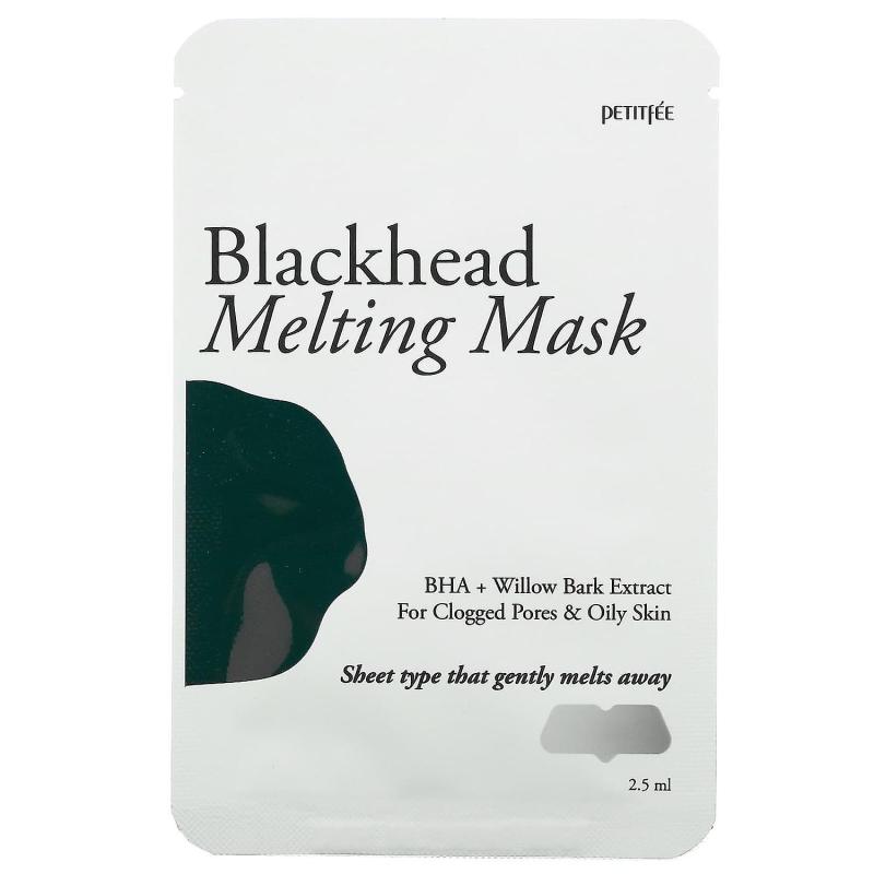 PETITFÉE Blackhead Melting Mask, 5 ks