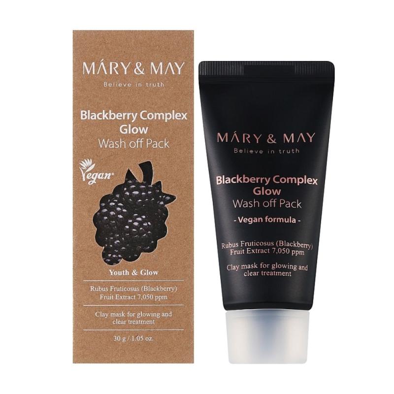 Mary&May Blackberry Complex Glow Wash off Pack, 30g