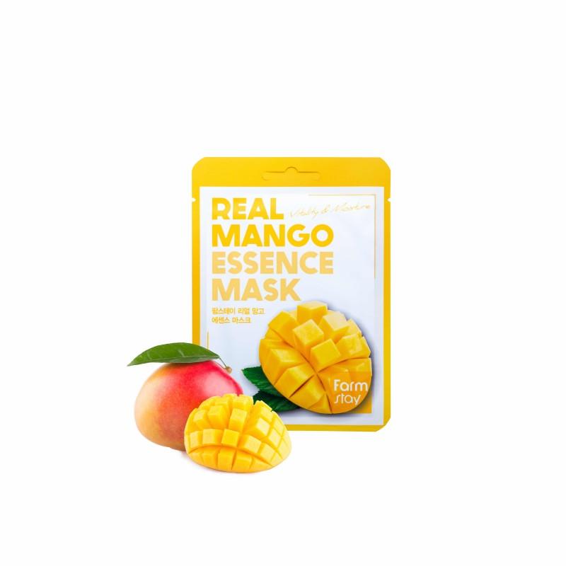 FARMSTAY REAL MANGO Essence Mask, 23 ml