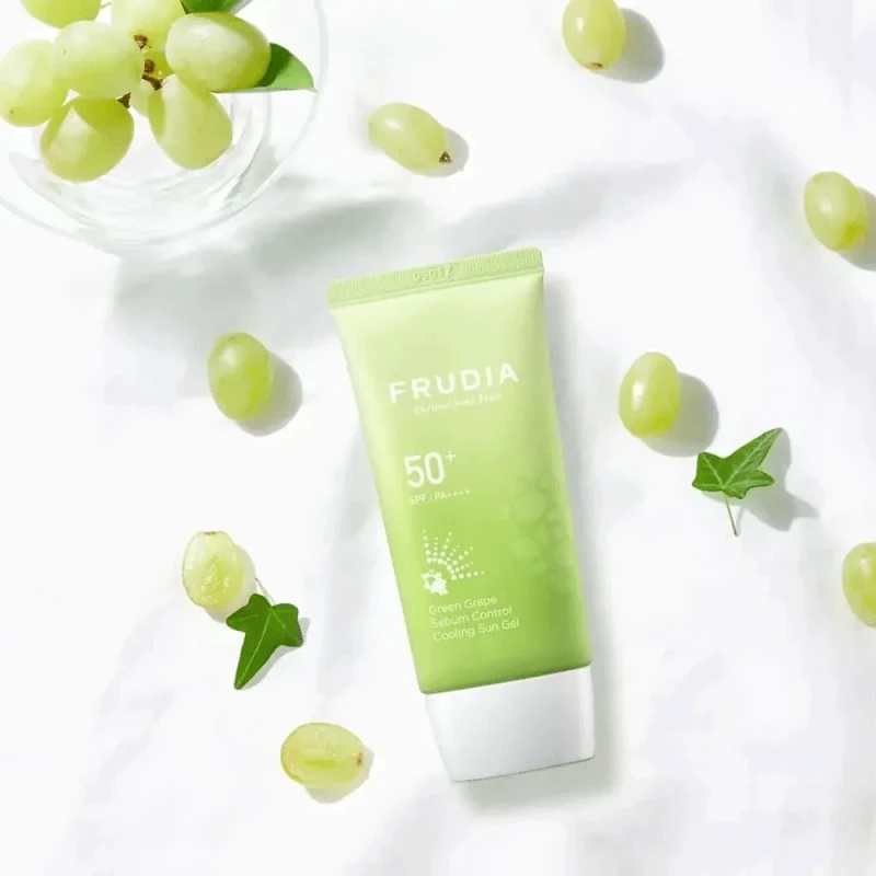 FRUDIA Green Grape Pore Control Cooling Sun Gel 2