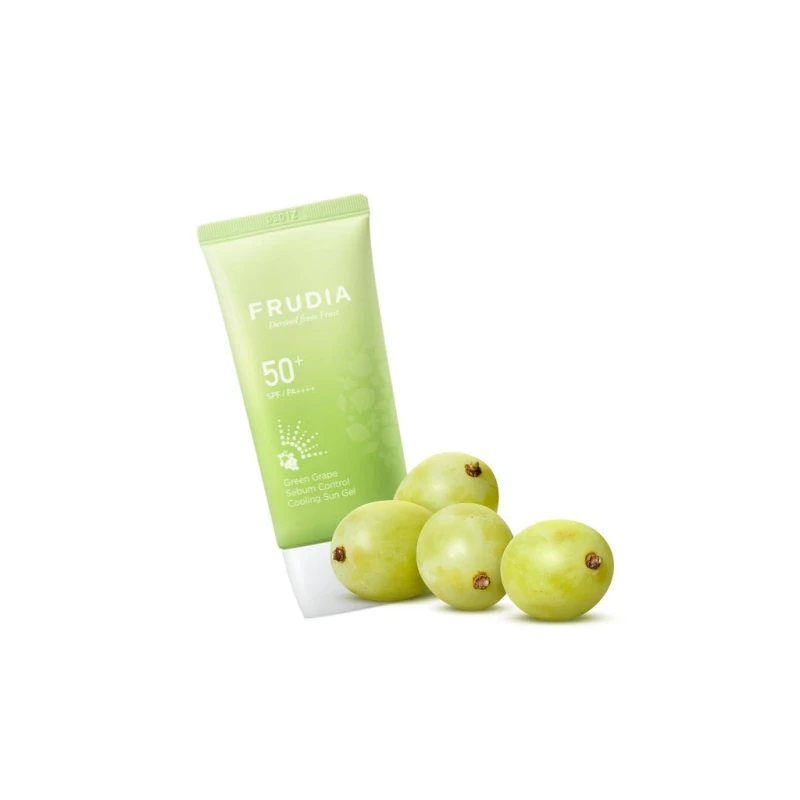 FRUDIA Green Grape Pore Control Cooling Sun Gel 6