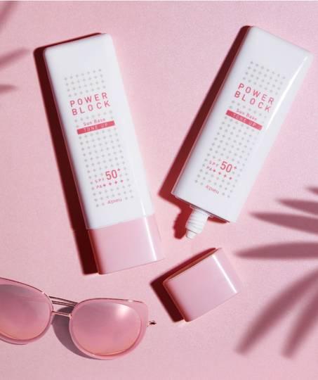 A'PIEU Power Block Tone Up Sun Base Pink SPF 50+, 50 ml