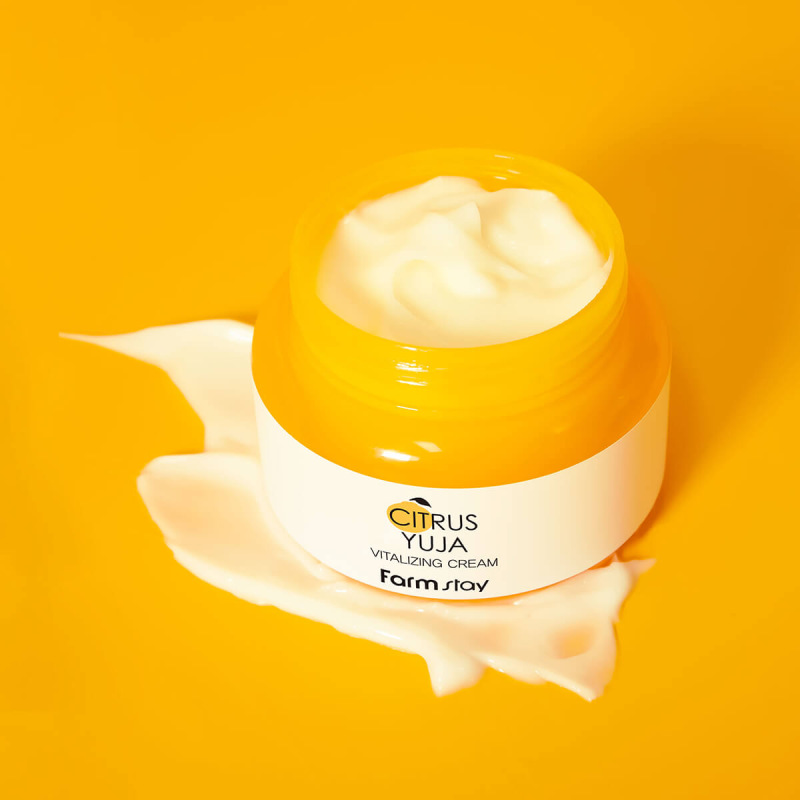 FARMSTAY CITRUS YUJA VITALIZING Cream, 100 g 4